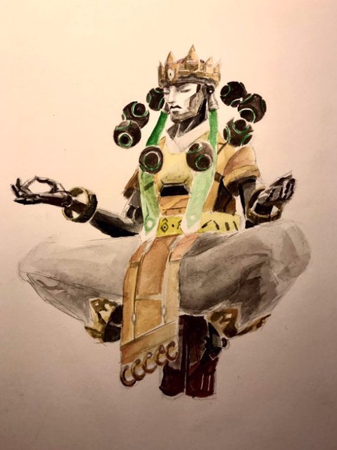 《守望先锋》禅雅塔三藏皮肤国外受热捧,成游戏界新网红