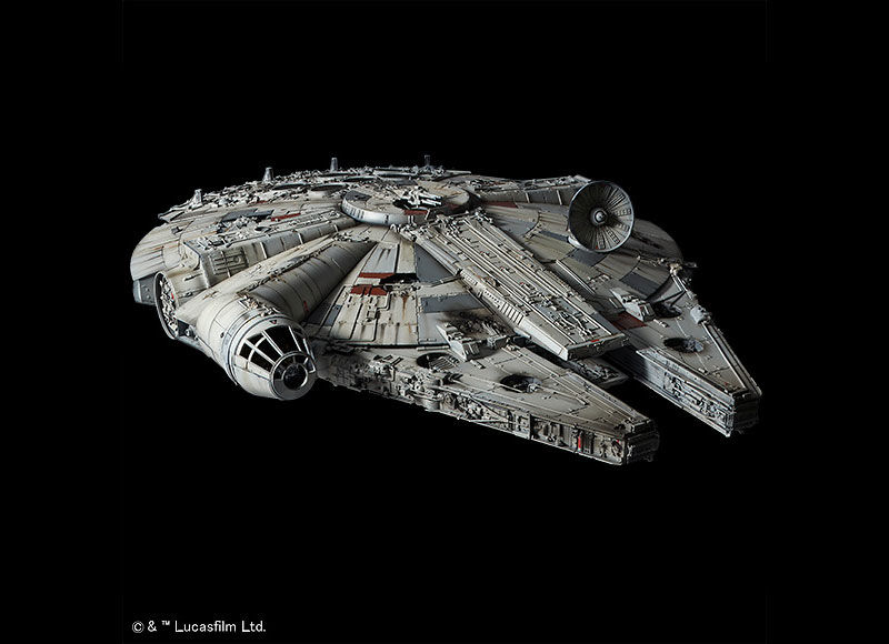 万代发布《星球大战》1/72"千年隼号"模型,预计售价380美元