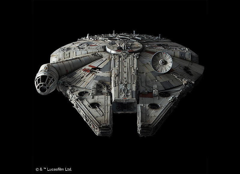 万代发布《星球大战》1/72"千年隼号"模型,预计售价380美元