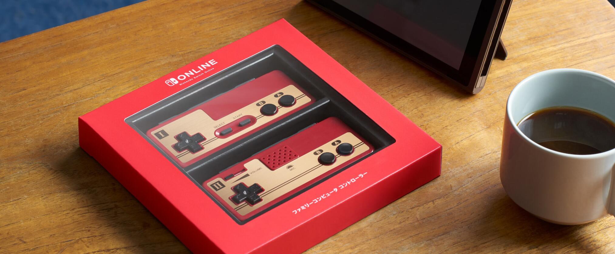 任天堂公布switch online fc游戏专用手柄实物展示图