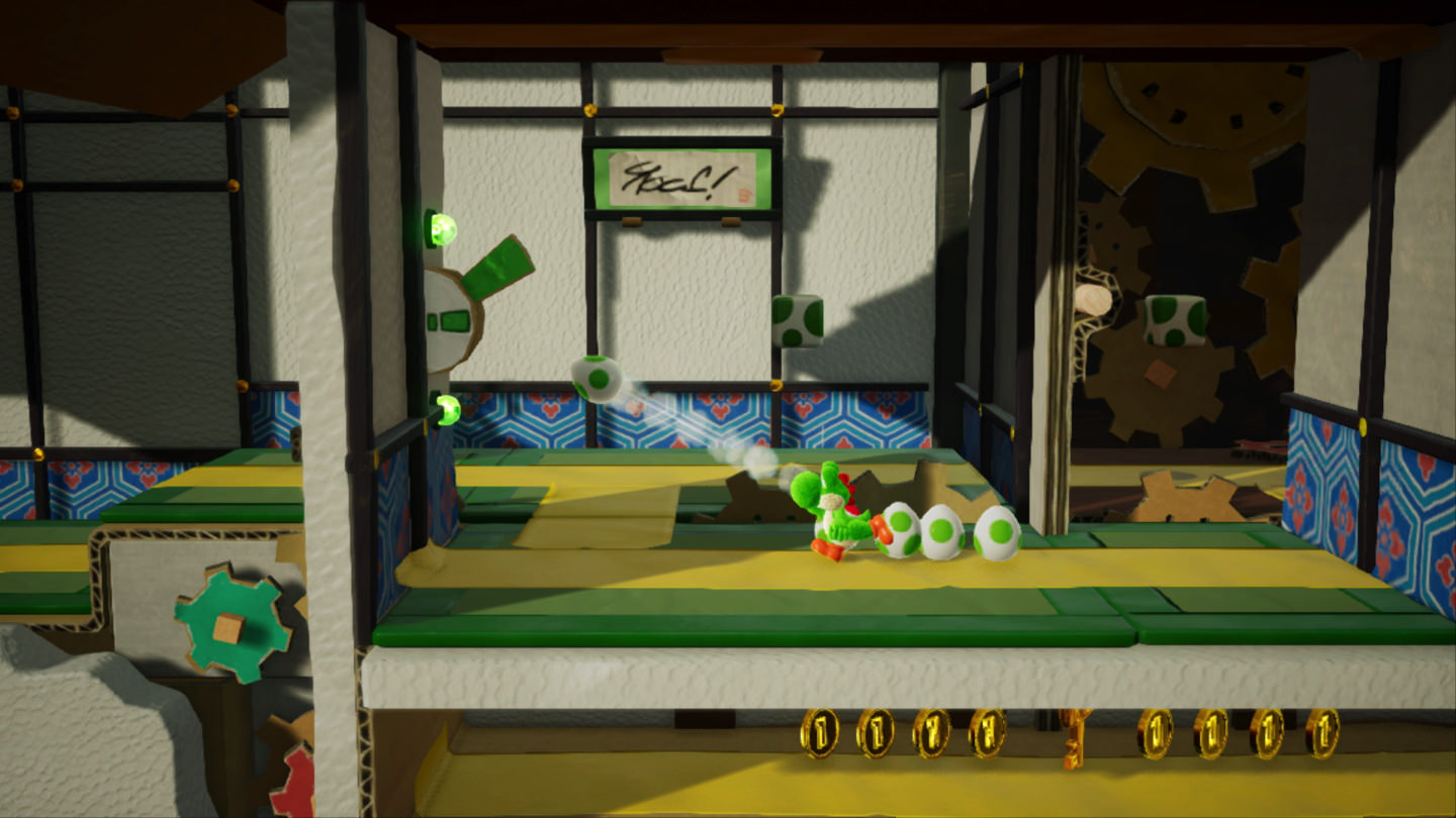 耀西的手工世界-游戏截图