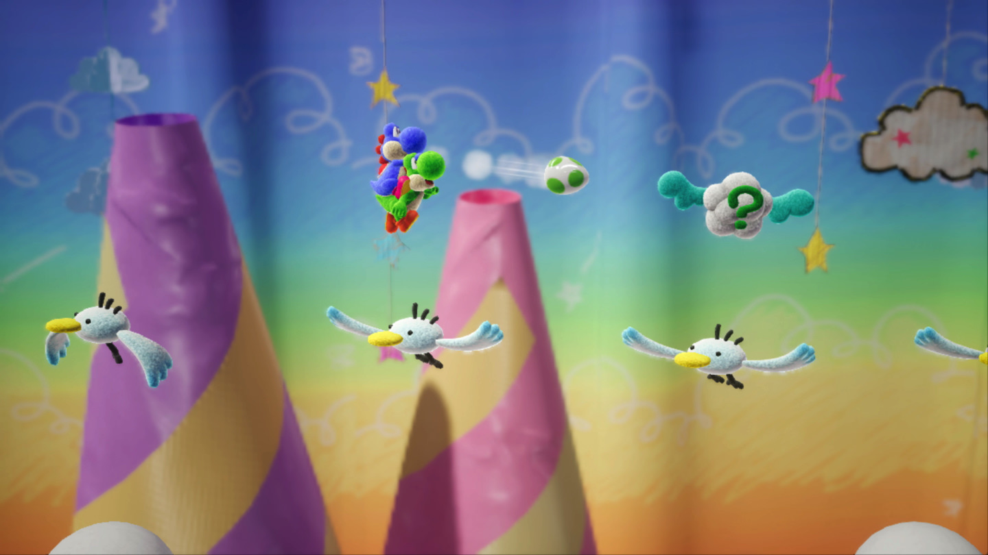 耀西的手工世界-游戏截图