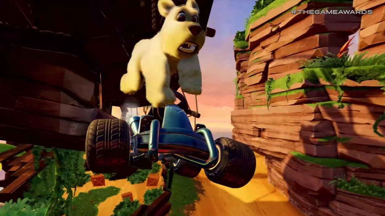 古惑狼大进击赛车：氮气爆动-游戏截图