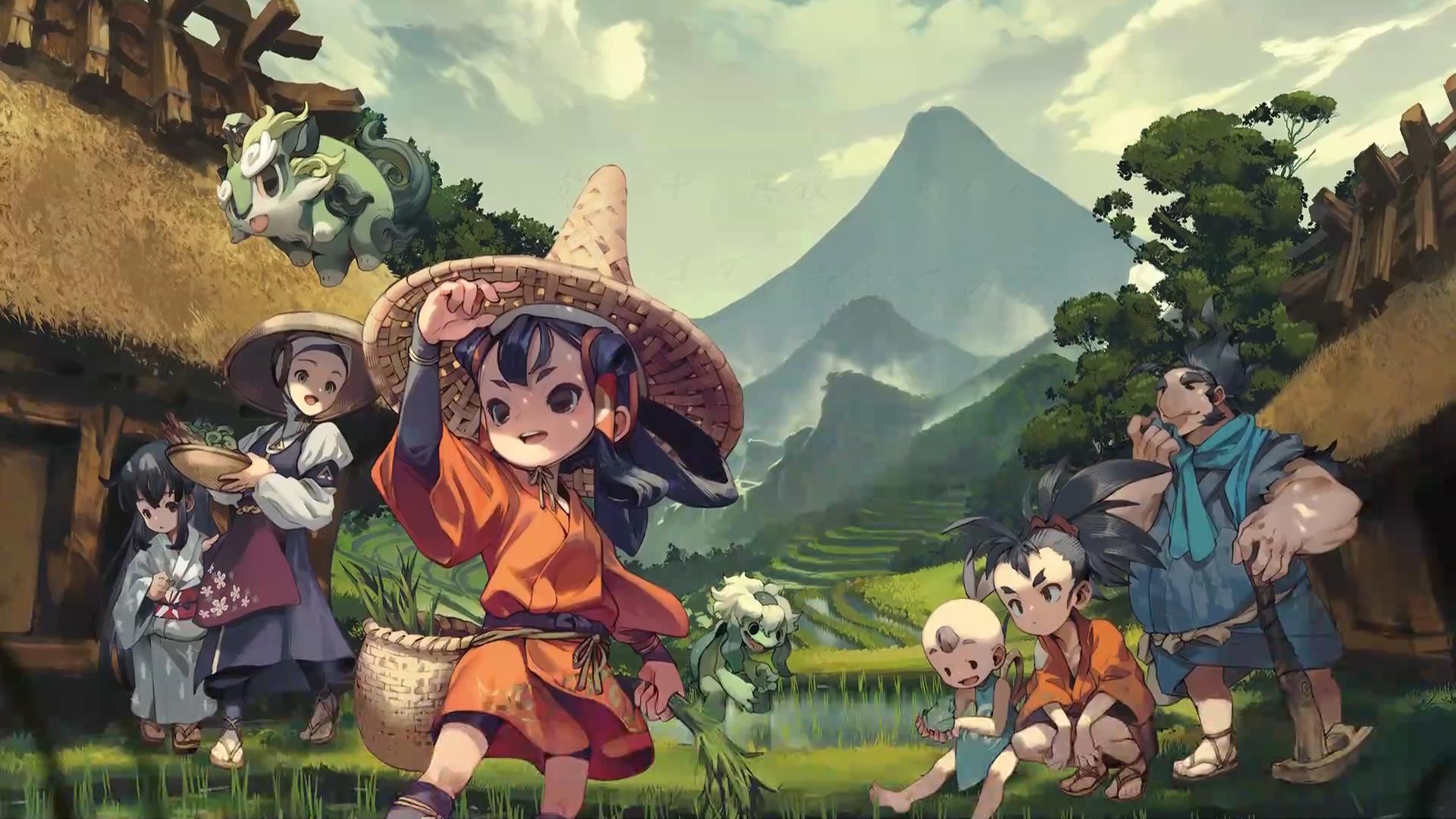 还是种田适合老子!《天穗的稻田姬》2019年冬季登陆ps4及switch平台