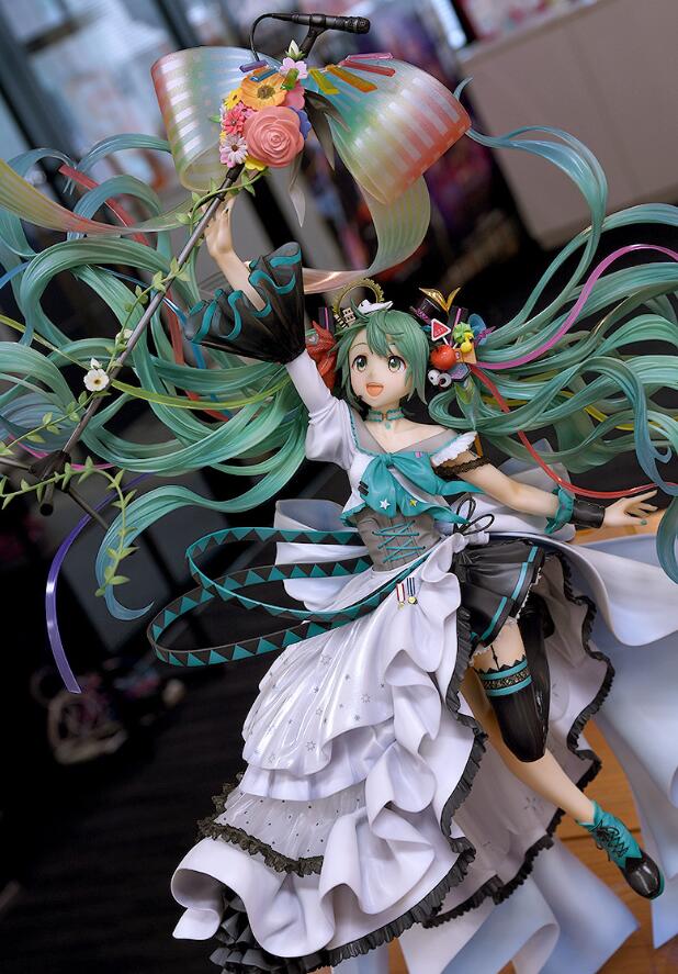 "初音未来 memorial dress ver."手办彩色原型图公布