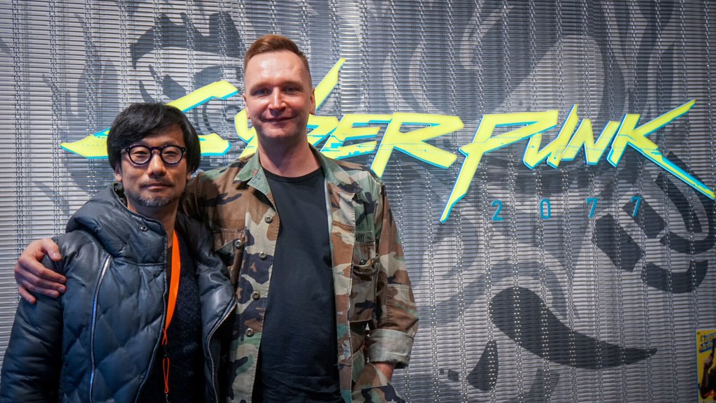 小岛秀夫参观cdpr工作室,还体验了饰演"杰洛特"的感觉!