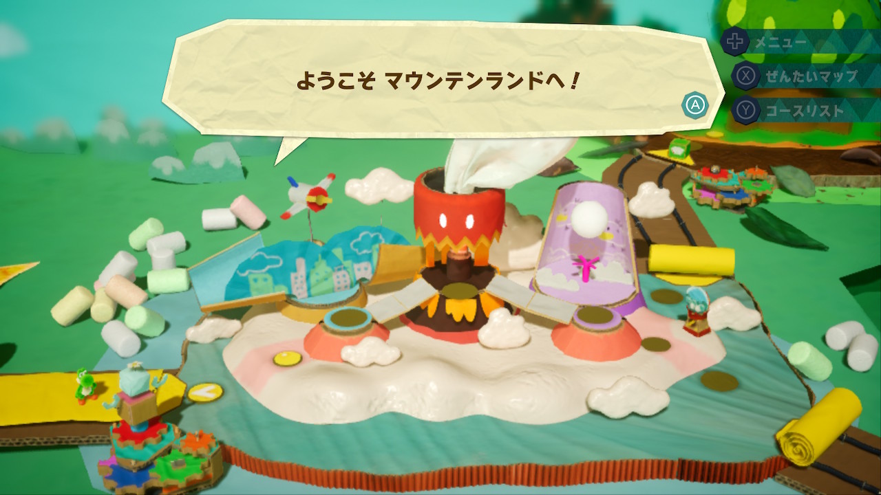 耀西的手工世界-游戏截图