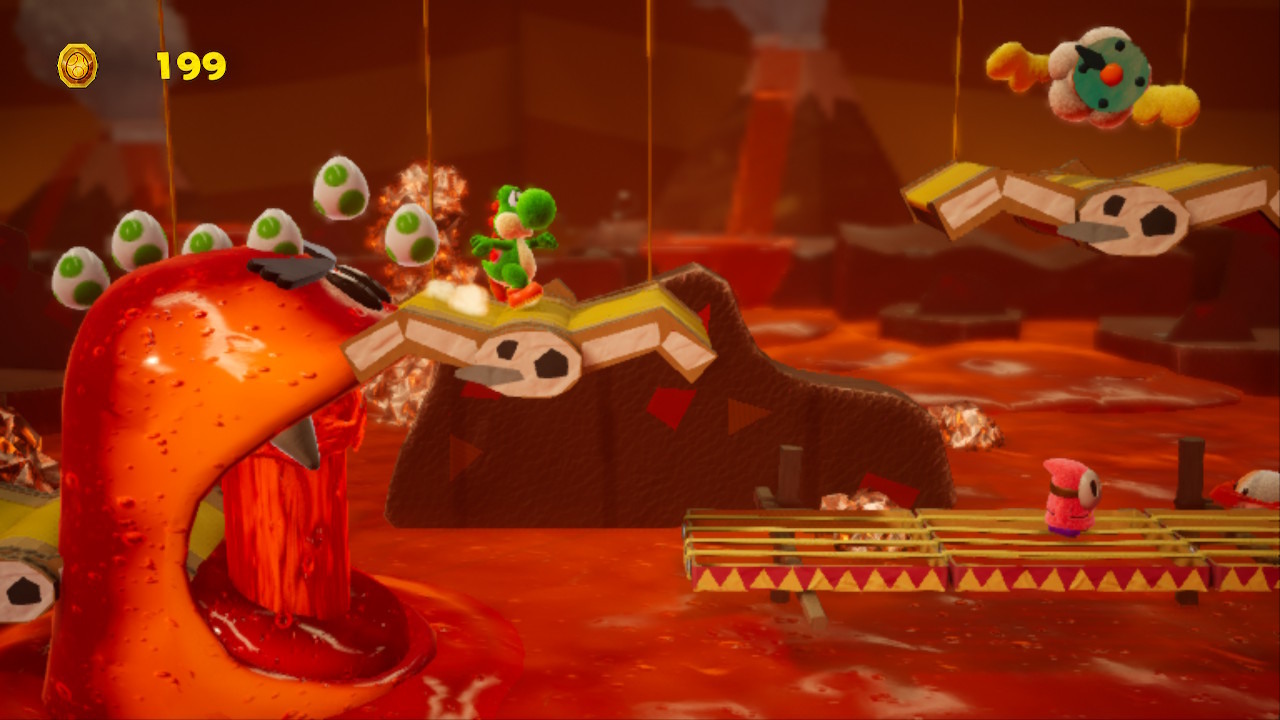 耀西的手工世界-游戏截图