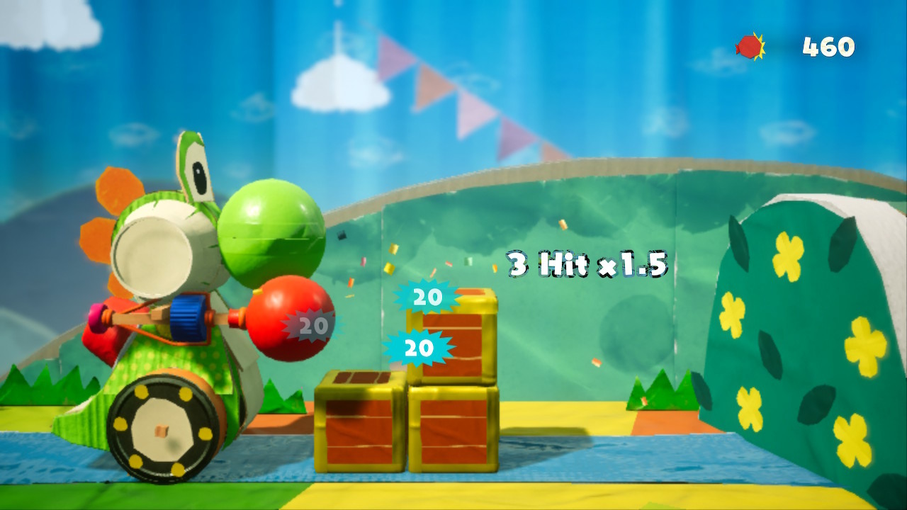 耀西的手工世界-游戏截图