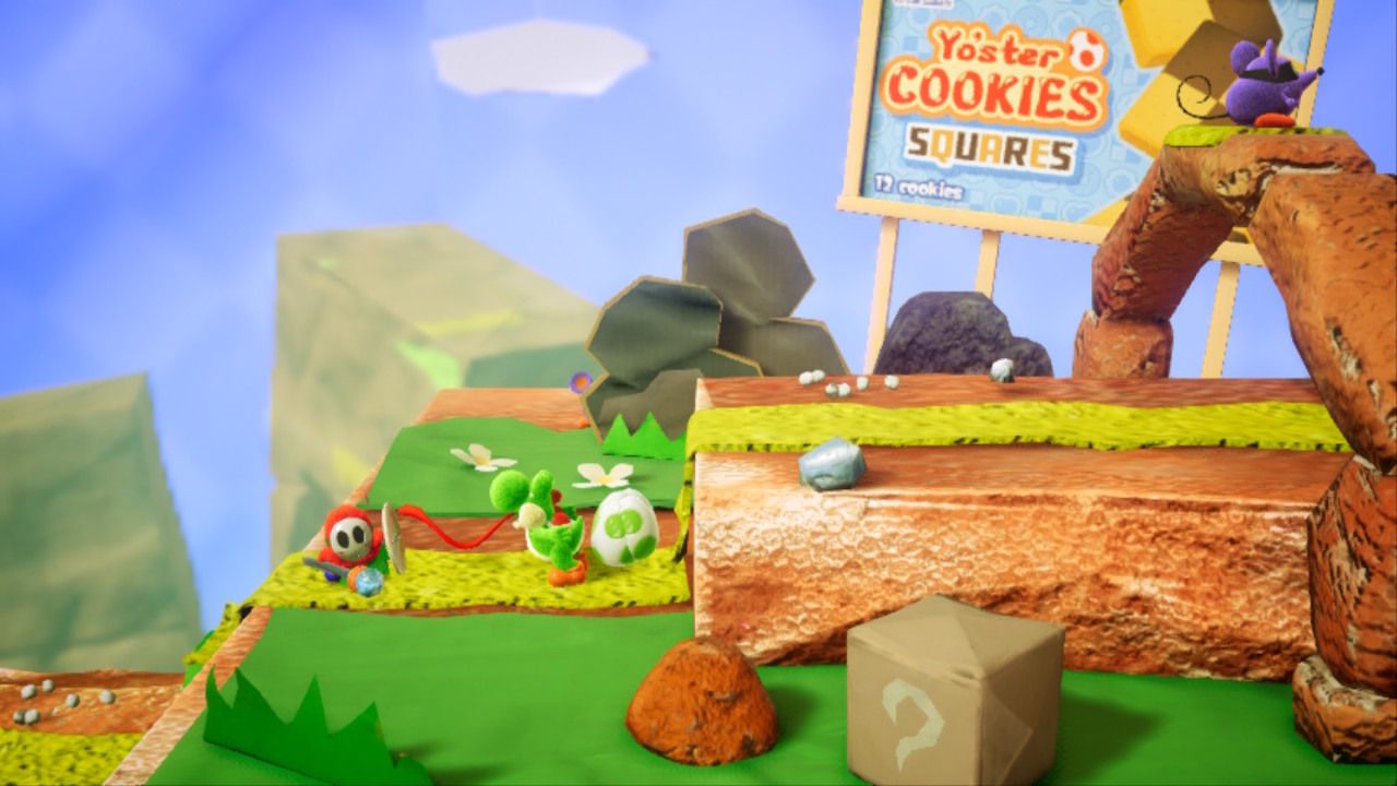 耀西的手工世界-游戏截图