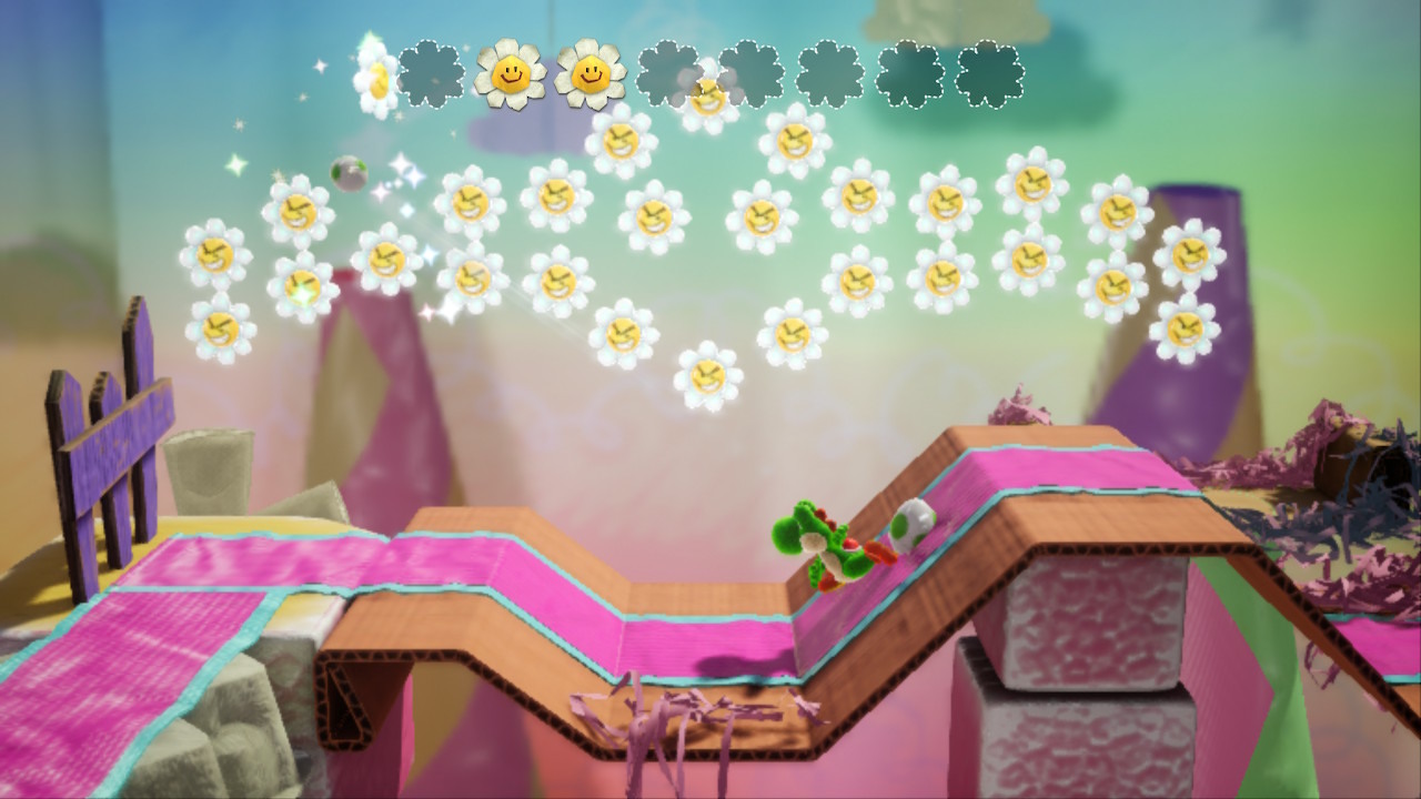 耀西的手工世界-游戏截图