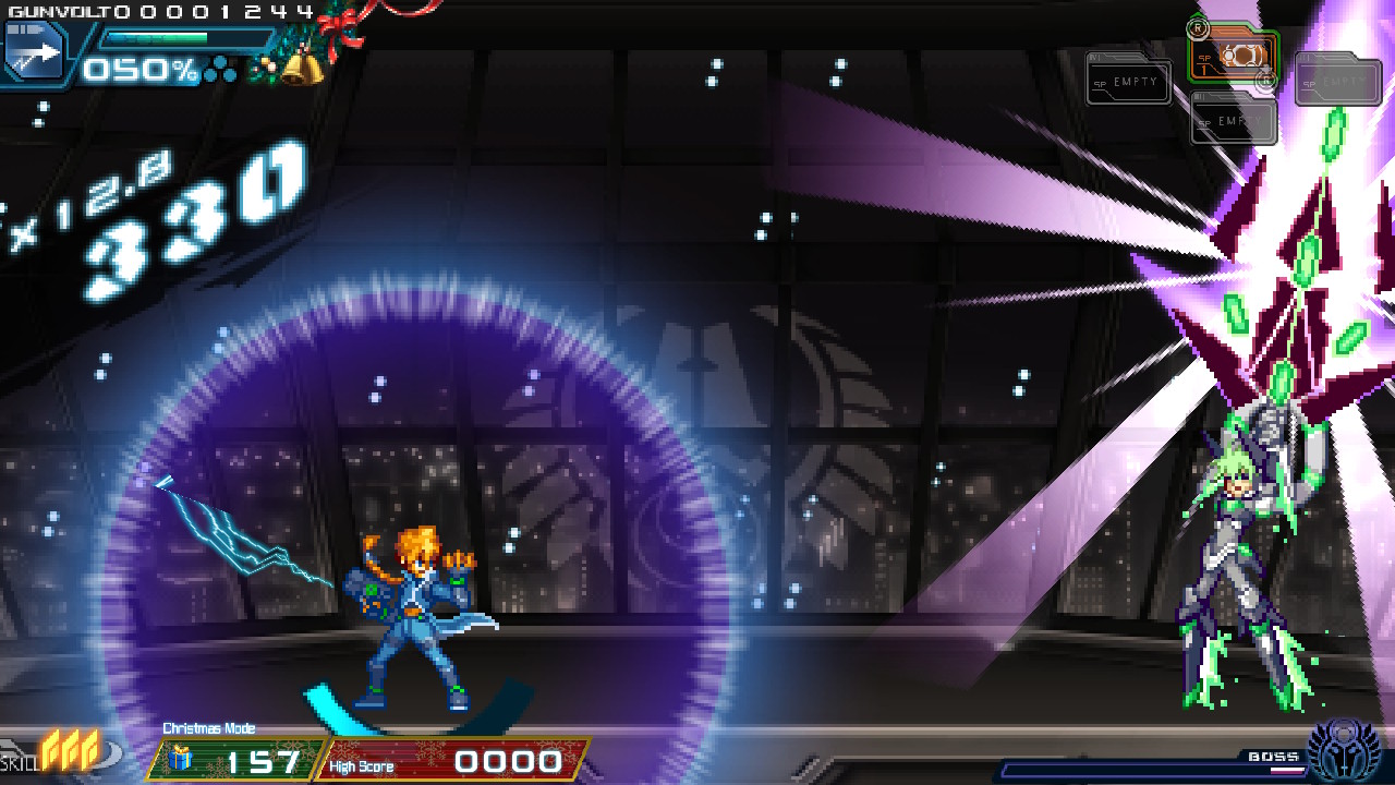 苍蓝雷霆 GUNVOLT 强袭合集版-游戏截图