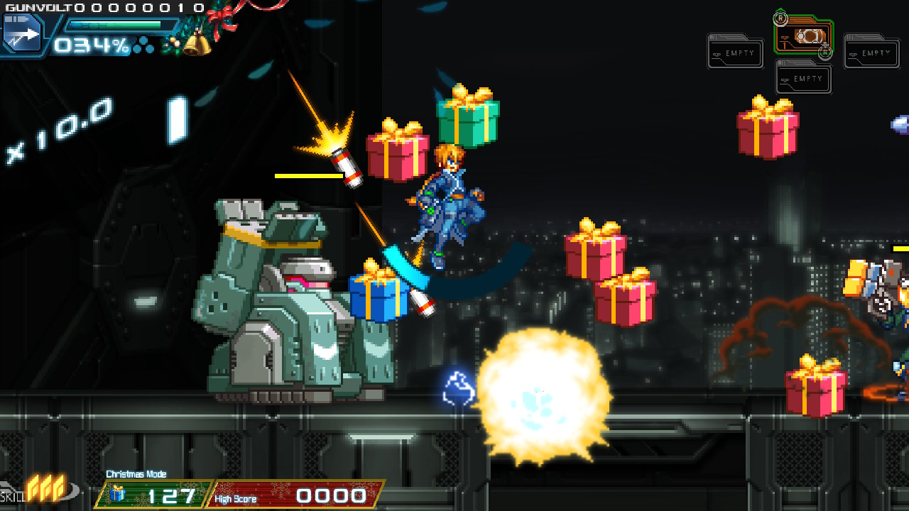 苍蓝雷霆 GUNVOLT 强袭合集版-游戏截图