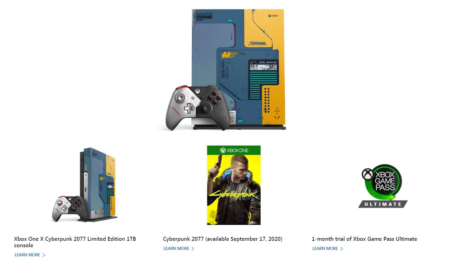 Xbox北美官方商店 赛博朋克77 限定机开卖 售价299美元 二柄app