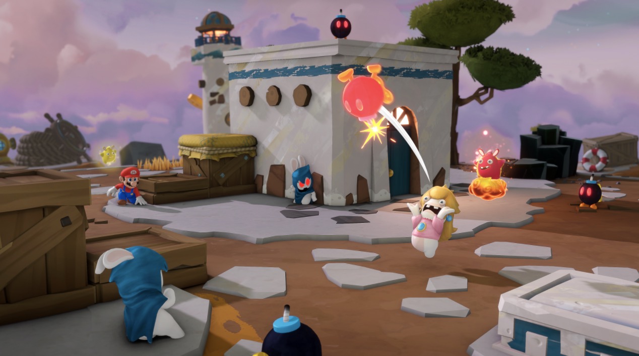 马力欧+疯狂兔子：星耀之愿-游戏截图