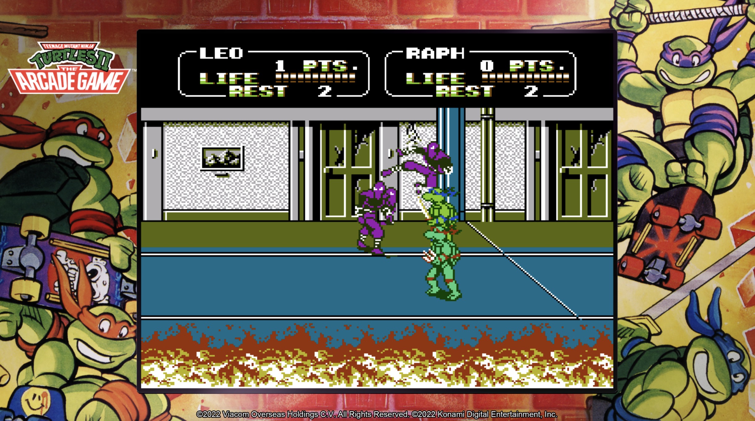 忍者神龟：COWABUNGA COLLECTION-游戏截图
