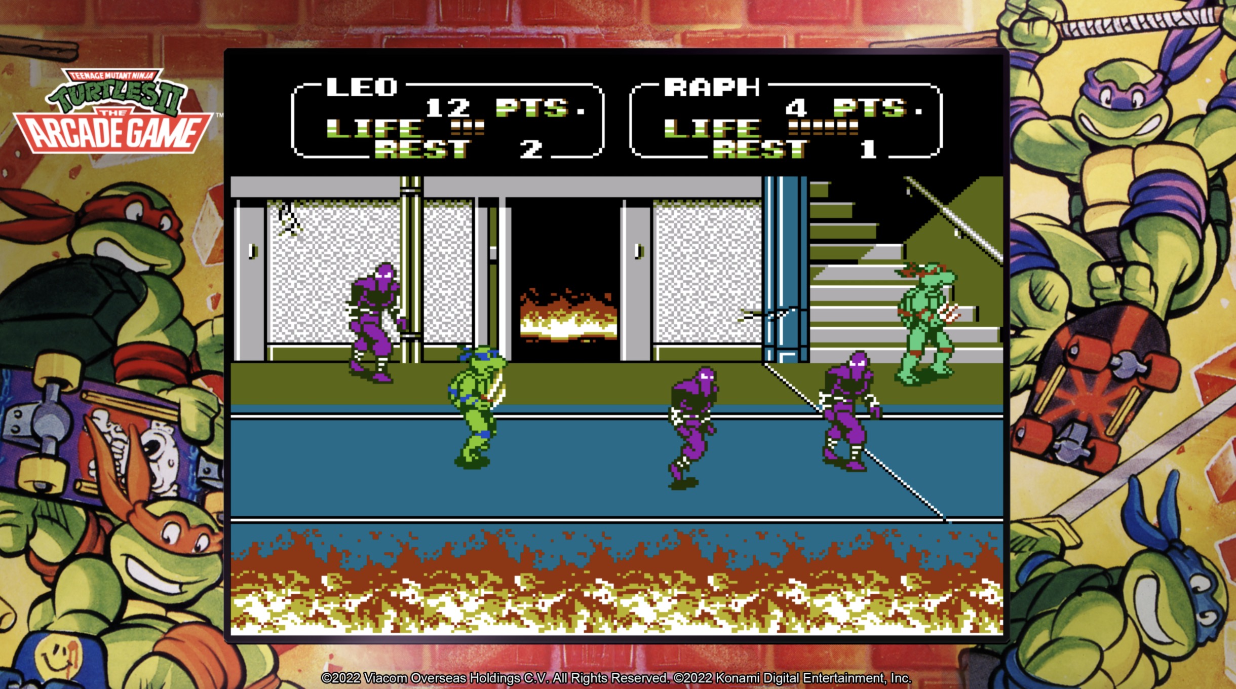 忍者神龟：COWABUNGA COLLECTION-游戏截图