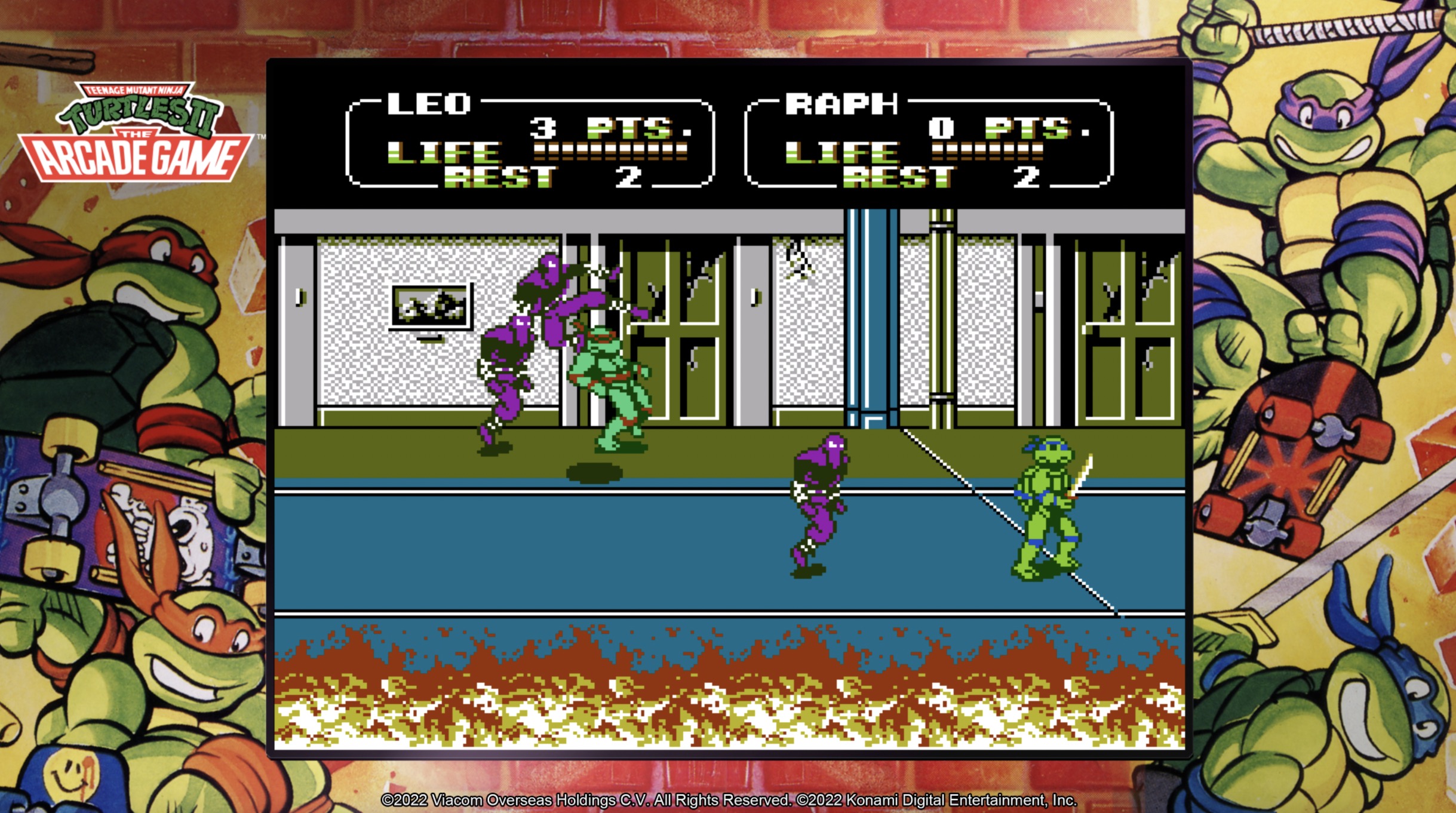 忍者神龟：COWABUNGA COLLECTION-游戏截图