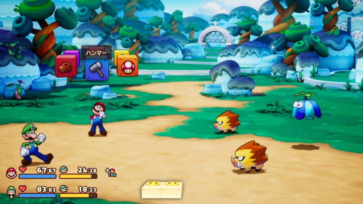 马力欧&路易吉RPG：兄弟齐航！-游戏截图