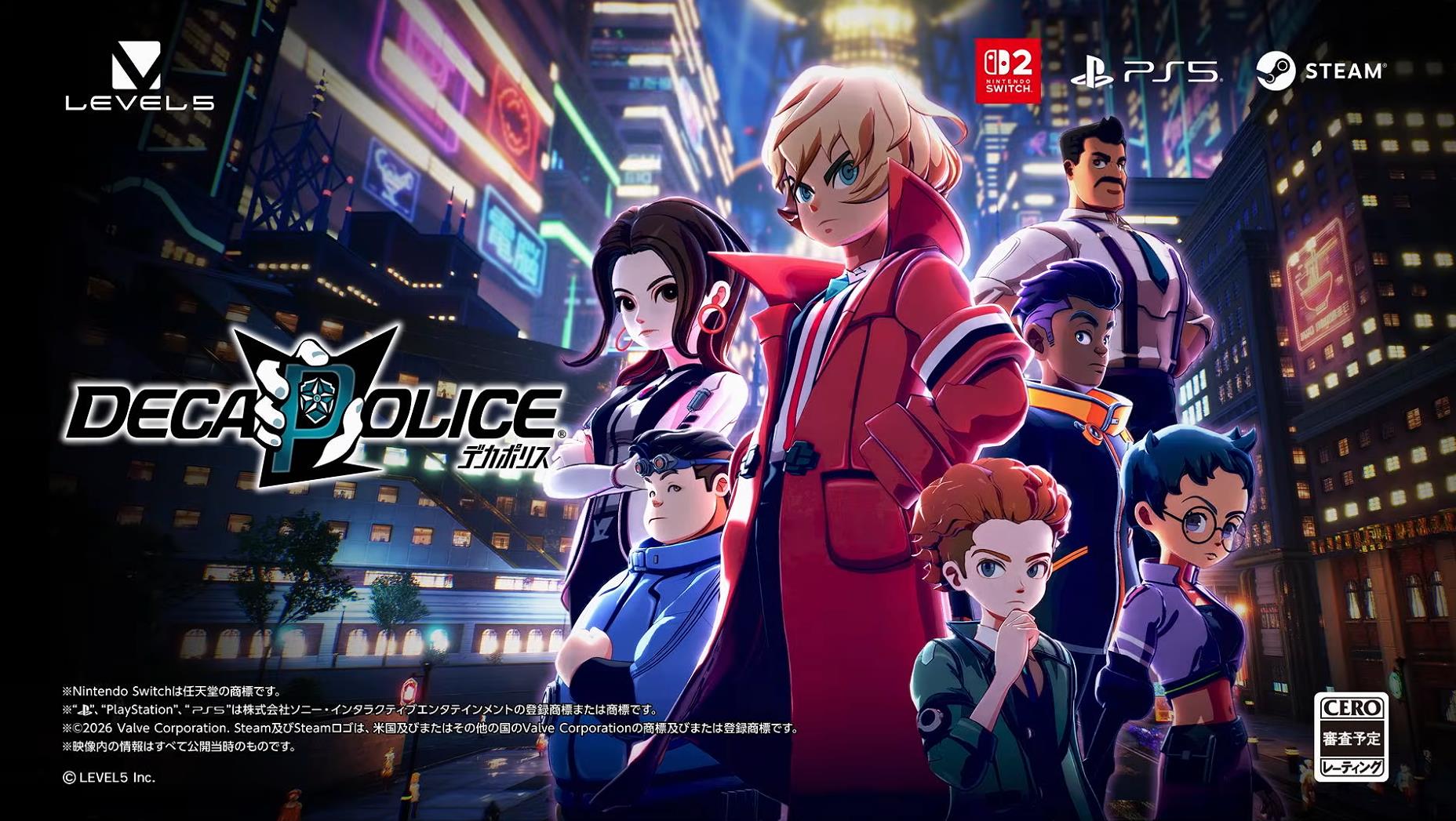 从2023年拖到2027年！L5新作RPG《DECAPOLICE》再度跳票