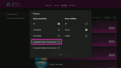 Xbox或将推出类似PS白金奖杯的“神话”成就系统