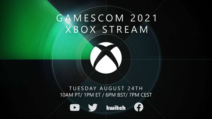 Xbox Gamescom 2021发布会将于8月25日凌晨1点举办_二柄APP